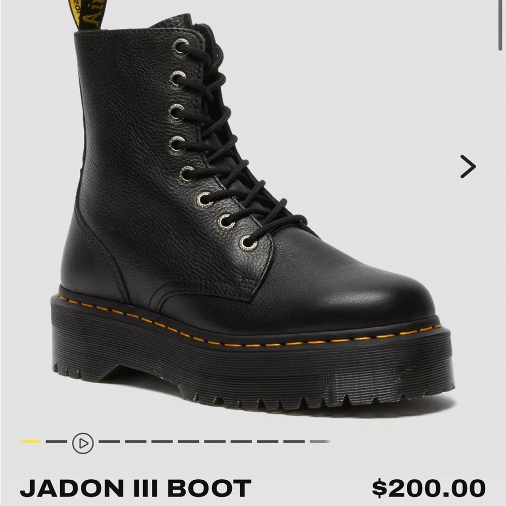 Dr. Martens Jadon III Black Boots